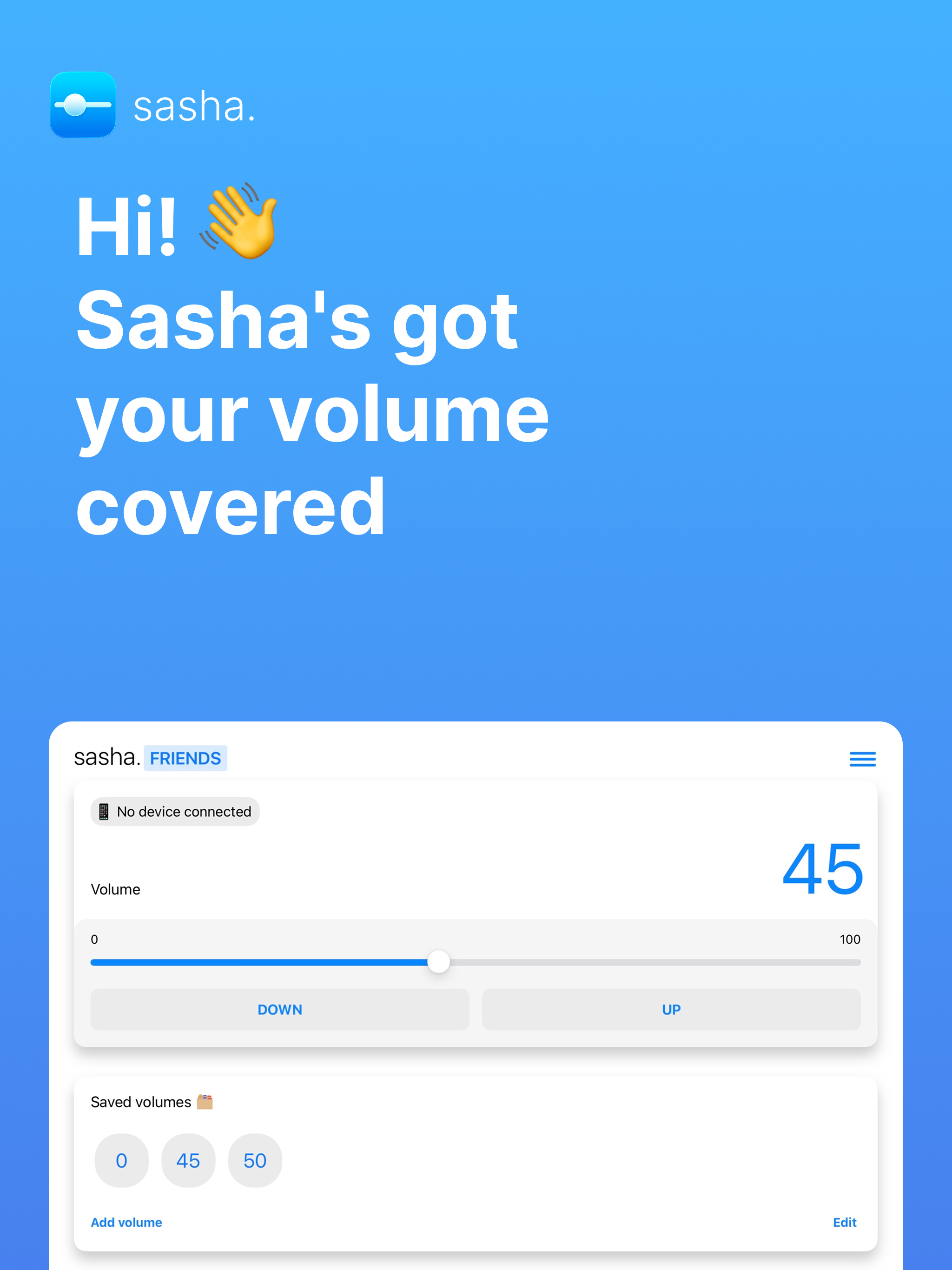 Sasha Volume Control screenshot 7