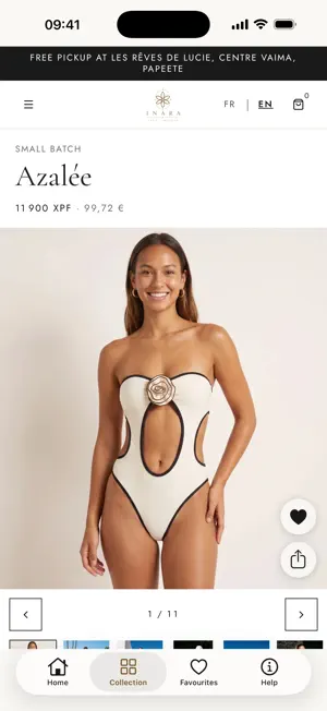 INARA — Tahiti Swimwear screenshot 2