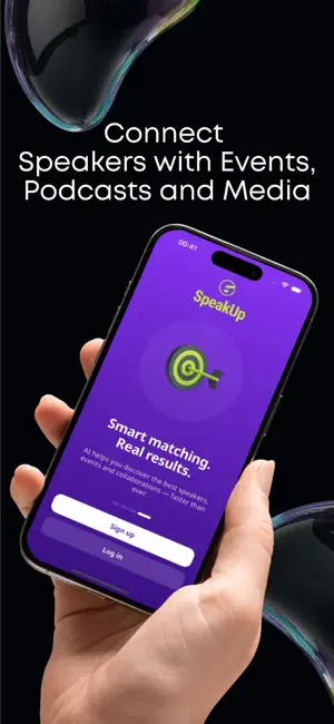 SpeakUp – Find & Book Speakers screenshot 1