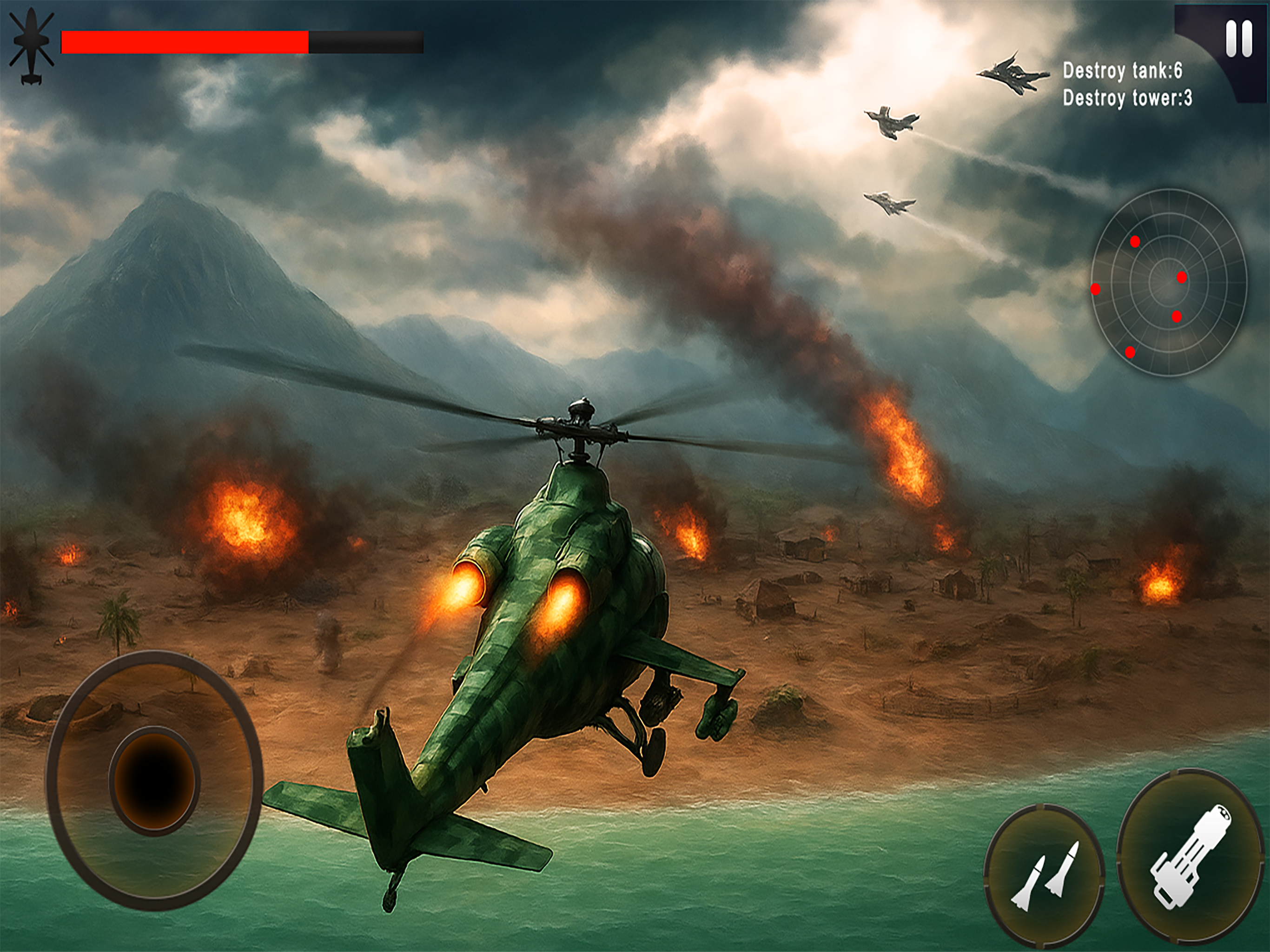 Gunships Strike War Game screenshot 6