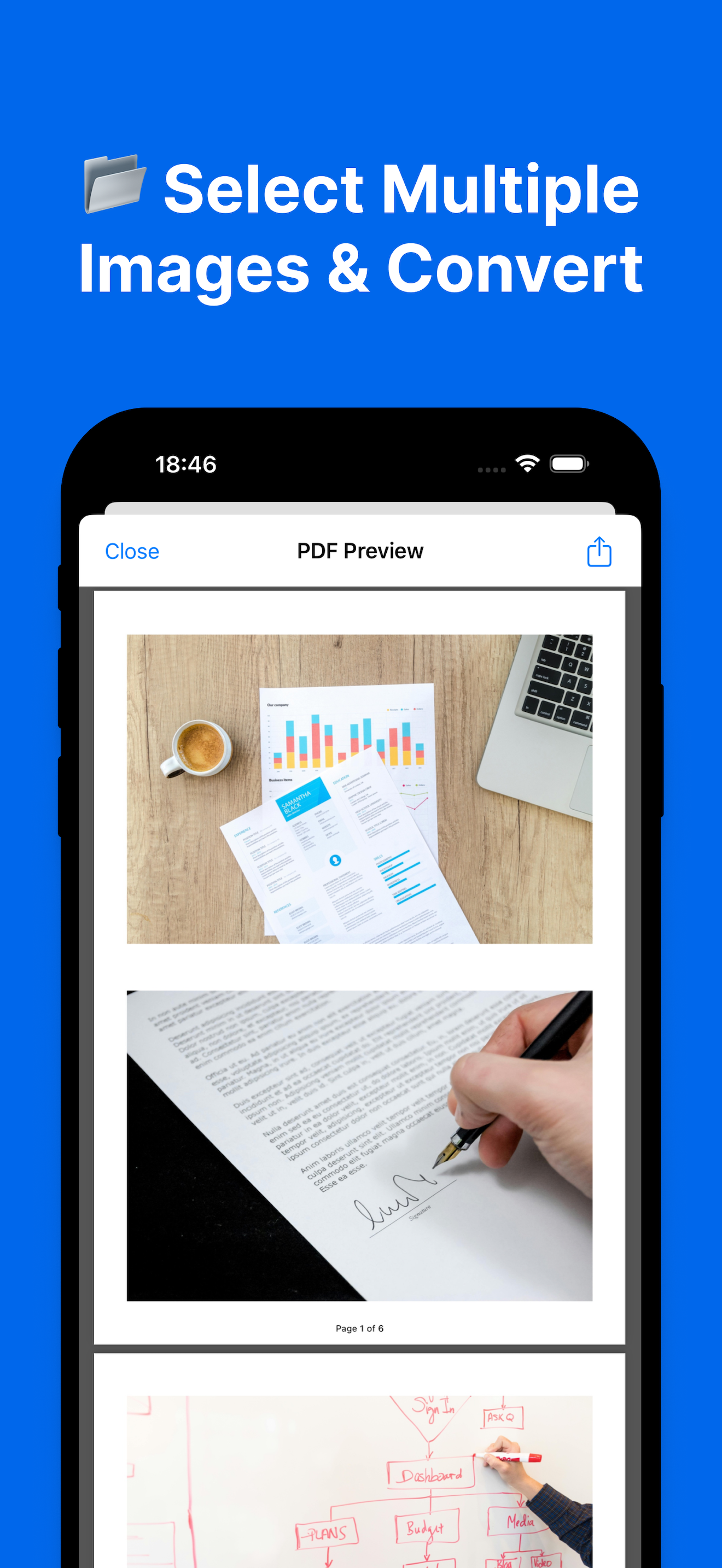 Photo & Image to PDF Converter screenshot 4