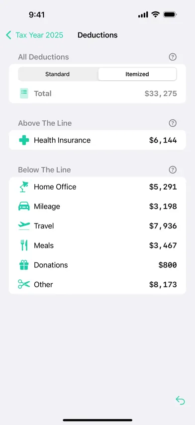 Taxatio - Tax Calculator screenshot 3