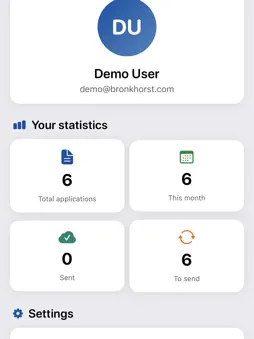 Bronkhorst Connect screenshot 8