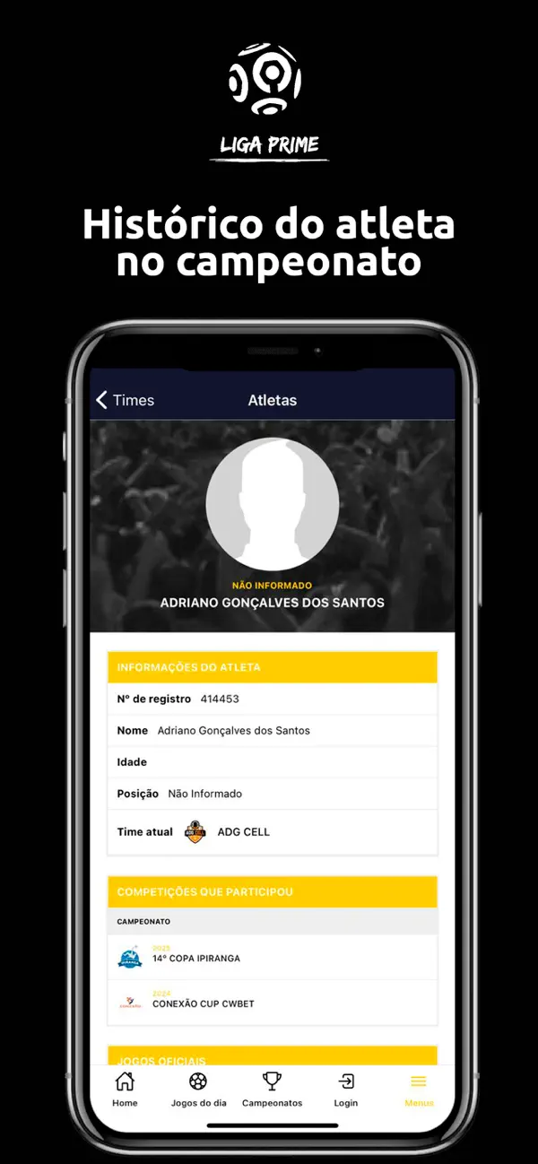 Screenshot #2 pour JRibas Eventos Esportivos