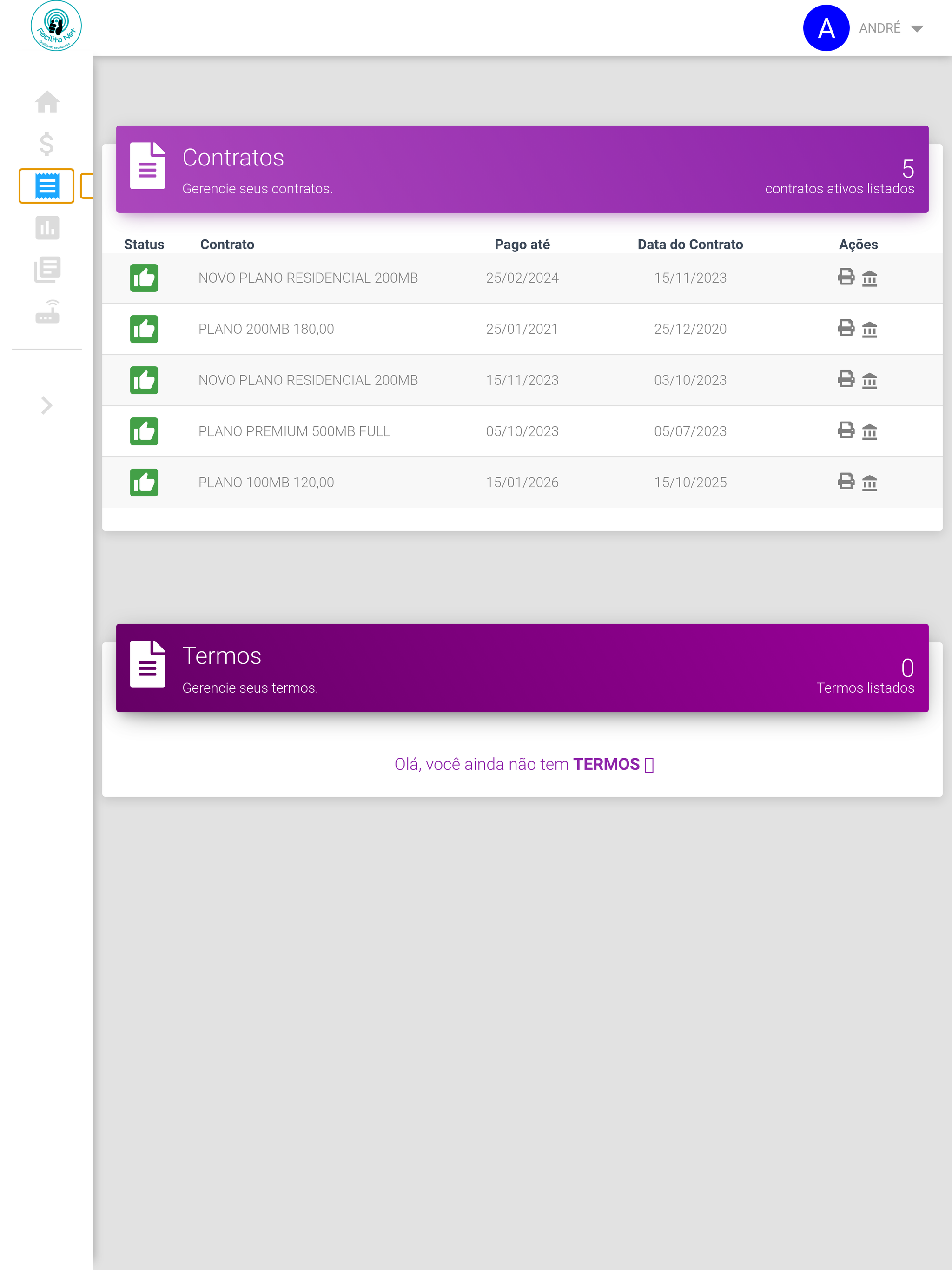 FacilitaNet Central screenshot 13