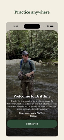 Driftline Fly Fishing Trainer screenshot 1