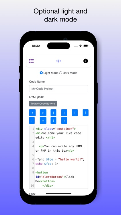 Simple Code Editor for Web screenshot-3