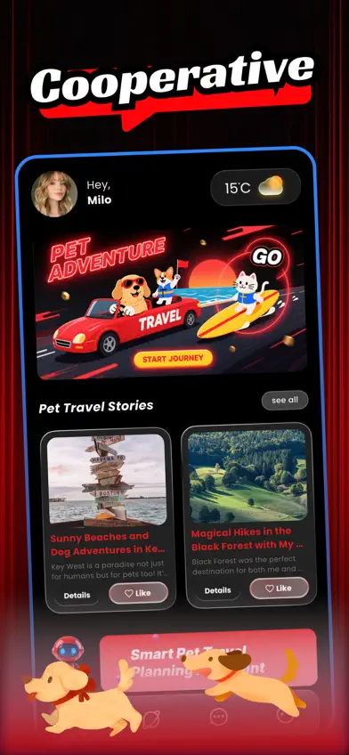 Lupio: Connect & Chat, Enjoy screenshot 1
