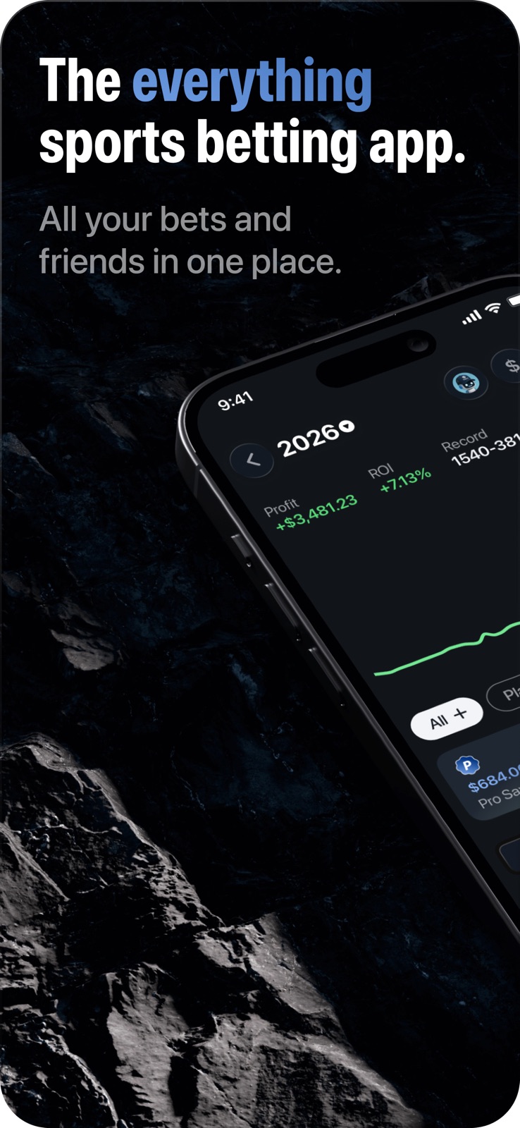Pikkit: Sports Betting Tracker iphone screenshot 2
