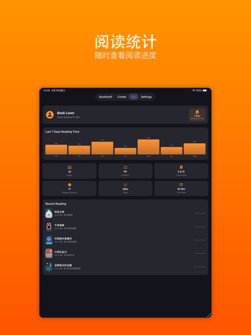 小说大全-海量AI小说聚合平台 iPad screenshot