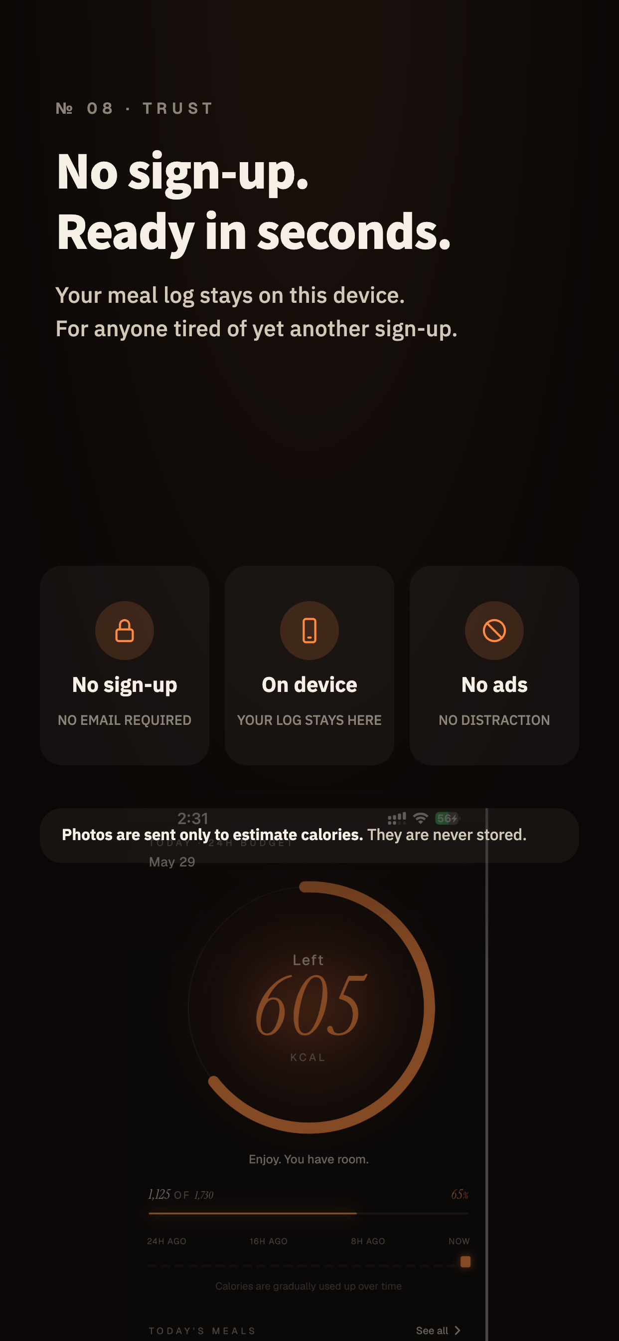 Calories Left: AI Food Tracker screenshot 8