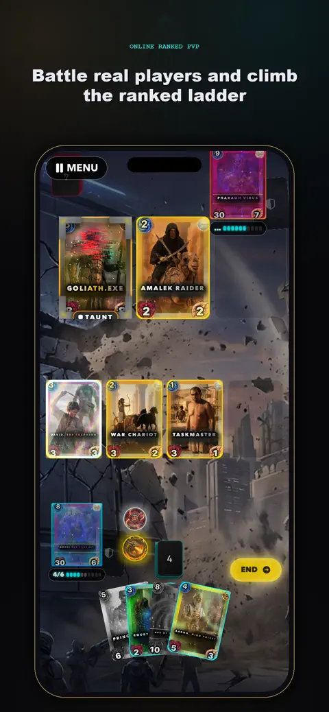 CCG Deckbuilder Covenant Cards: App Store preview 4