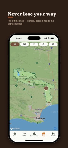 Addo Safari: Map & Guide Screenshot 1 of 8