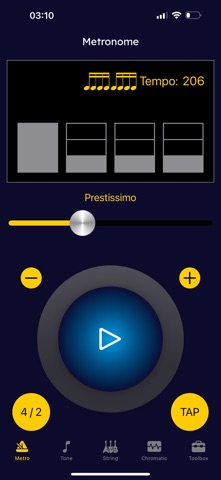 FiTuner - Tuner & Metronome Screenshot 1 of 5