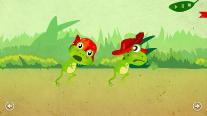 Frogs with Red Hats Screenshot
