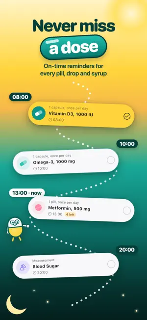 Medication Pill Reminder Dozzy screenshot 1
