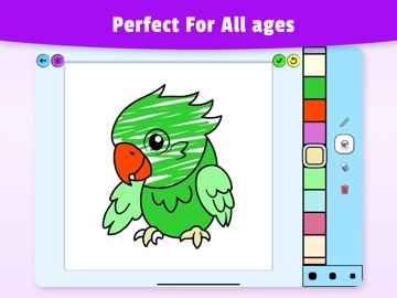 Kidingo -  Kids Coloring Games iPad screenshot