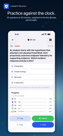 Locked In: Prep for Sec+ Screenshot 3 of 5