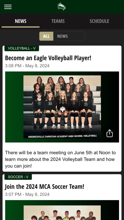 Mooresville Christian Eagles