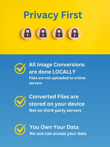 Image Converter : Photos & PDF iPad screenshot