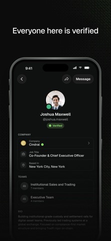 Screenshot 2 of The Tie Instant Messenger App