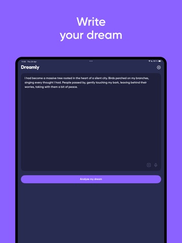 Dreamly: Dream Interpretation iPad screenshot