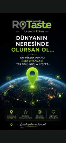 Rotaste: Yakında Restoran iPhone screenshot