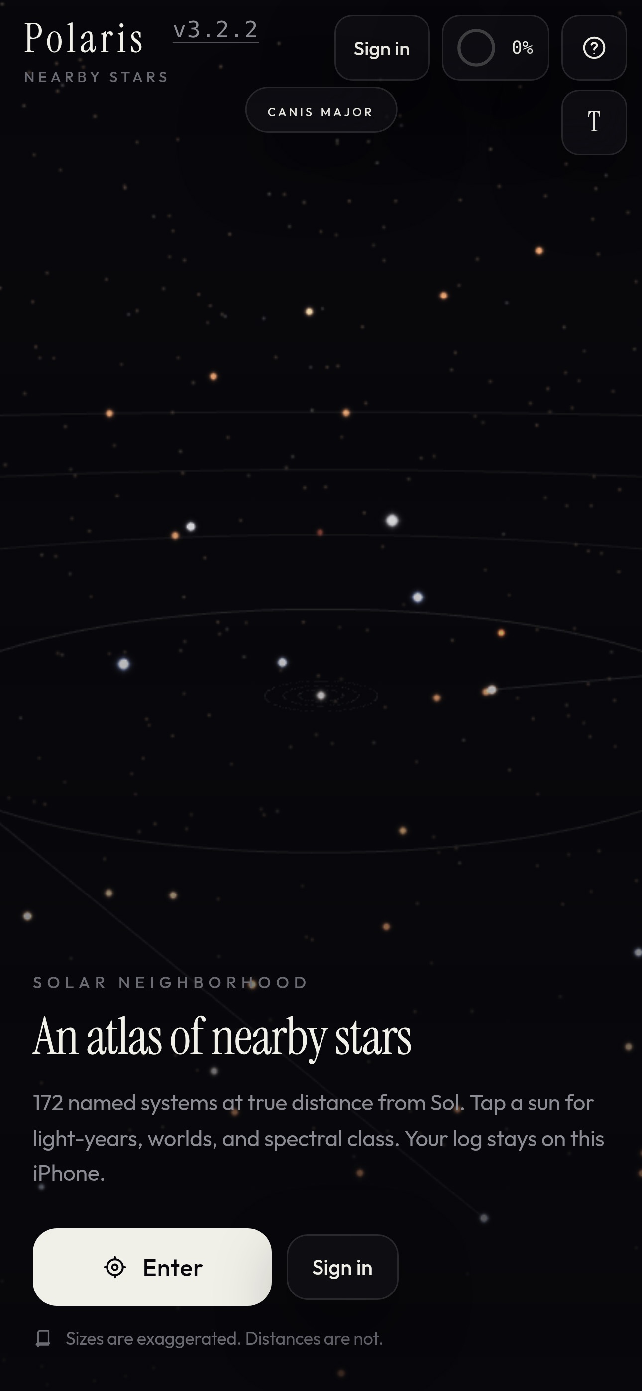 Screenshot 1 of Polaris Star Atlas