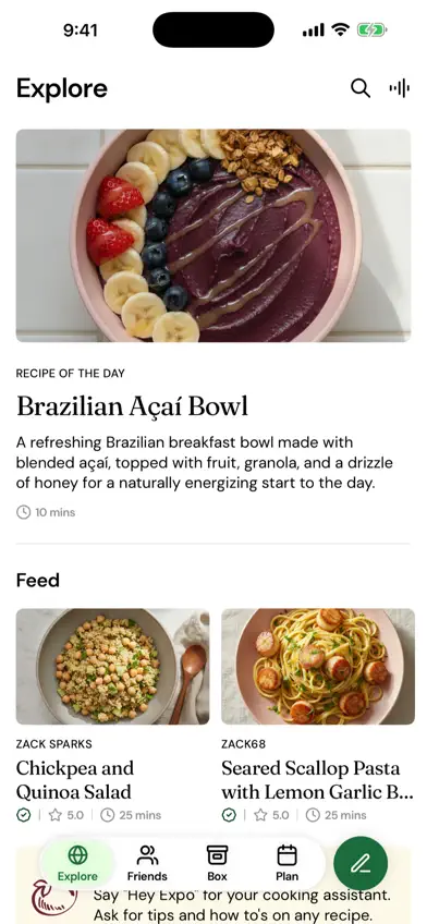 Expo: Recipes with Friends screenshot 2
