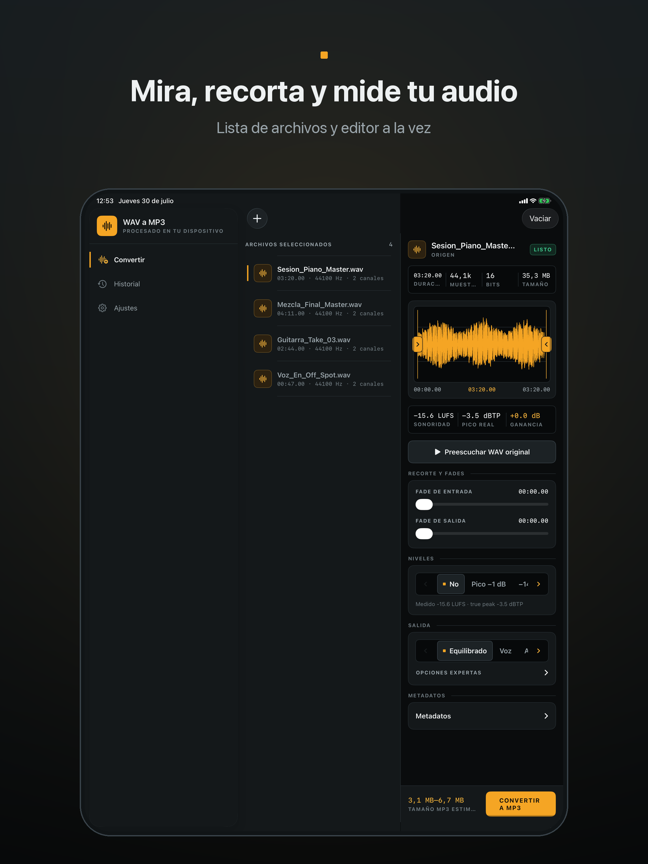 WAV to MP3: Audio Converter screenshot 11