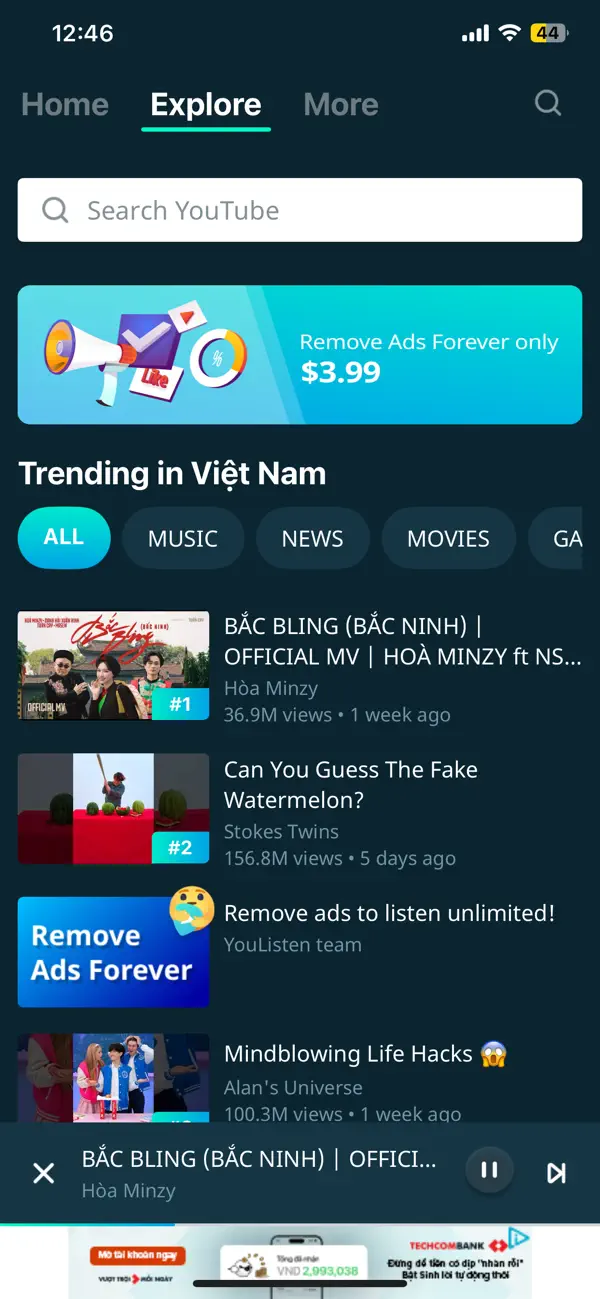 Screenshot #2 pour YouListen - Play Everything