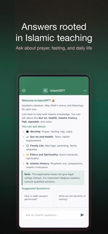 IslamGPT: Study Quran with AI iPhone screenshot