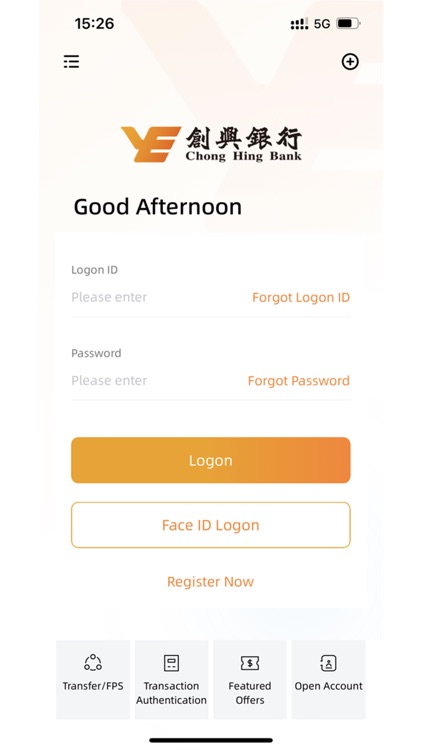 Chong Hing Mobile Banking screenshot-3