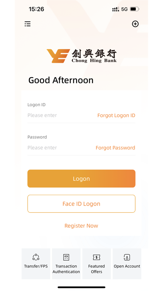 #4. Chong Hing Mobile Banking (iOS) 由: Chong Hing Bank Limited