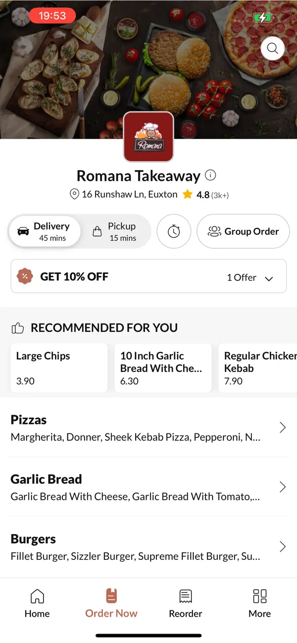 Screenshot #2 pour Romana Takeaway