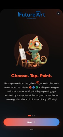 iFutureArt: Coloring together iPhone screenshot