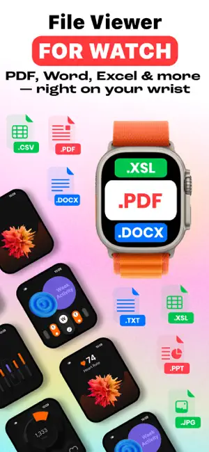 PDF Watch Viewer - WristView screenshot 1
