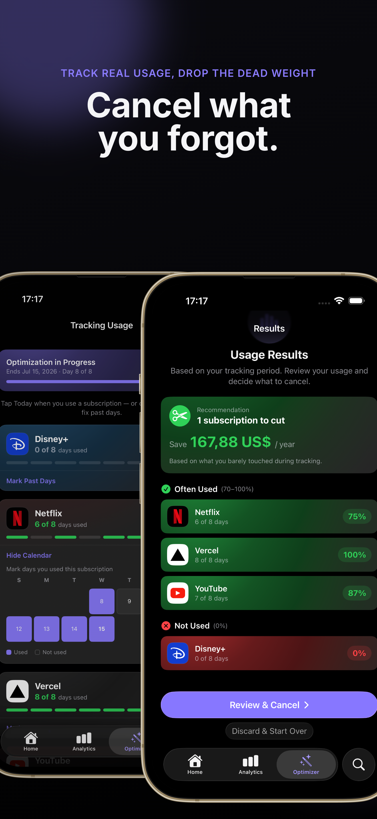 Recurred: Subscription Tracker screenshot 4