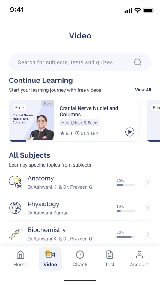 #2. eGurukul - eLearning By DBMCI (iOS) 由: Nachiket Bhatia