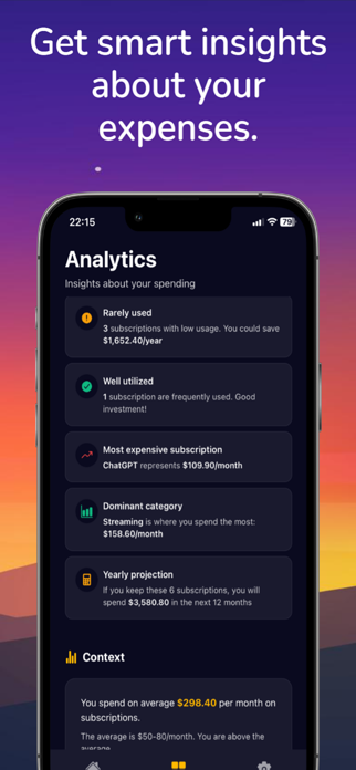 BeeTrack - Subscriptions Screenshot 5 of 5