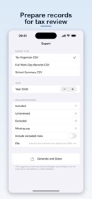 Substitute Teacher Log screenshot