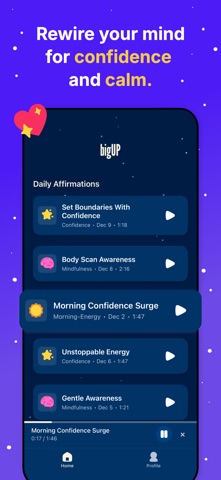 bigUp - Robotic Affirmations Screenshot 4 of 10