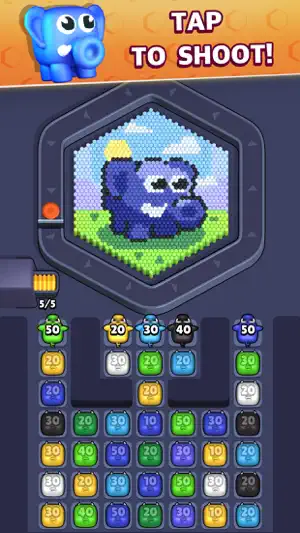 Hexa Pixel Smash screenshot 1