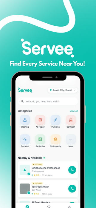 Servee - Find Local Services Screenshot 1 of 4