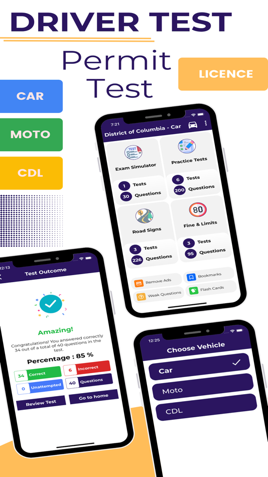 #1. DC DMV Practice Test (iOS) 由: Jignasha Joshi