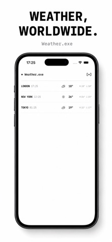 Weather.exe - Forecasts screenshot
