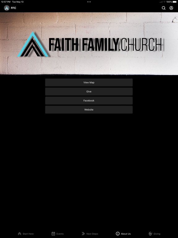 Faith Family .Church iPad screenshot 4 - Education app