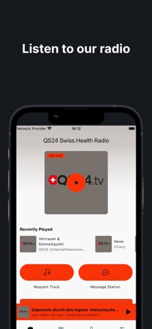 QS24 Swiss.Health Radio screenshot