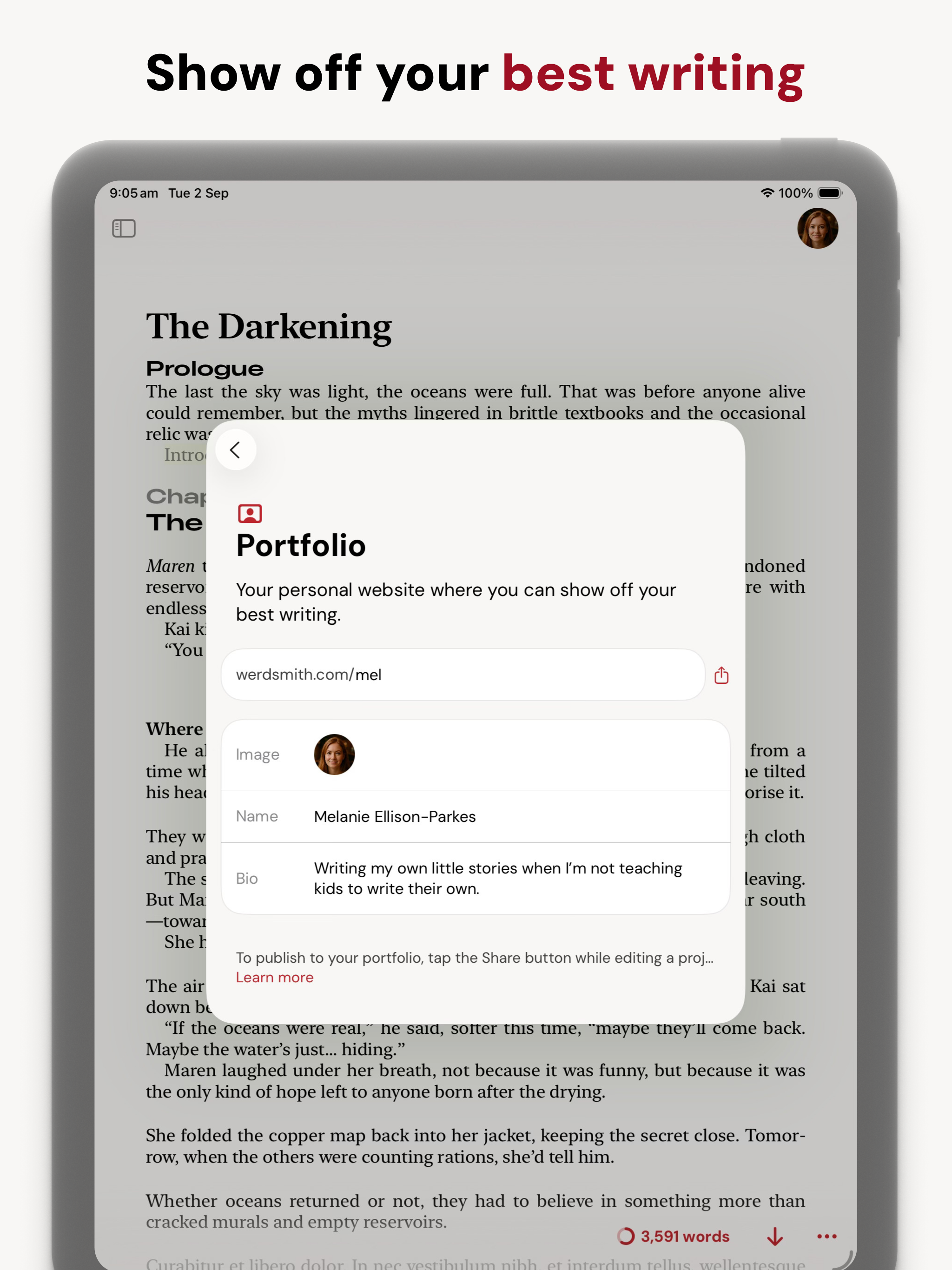 Werdsmith: Writing App screenshot 17