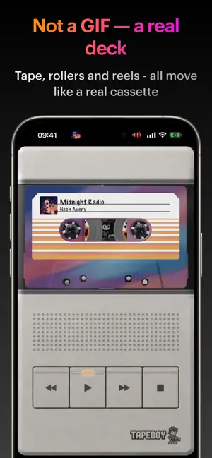 TapeBoy: Retro Cassette Player screenshot 2
